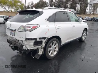 2012 Lexus RX 350 z VIN 2T2BK1BA7CC123198, wystawiony jako IAAI lot #42171220 z przebiegiem 98 898 mil mil oraz . Historia ofert i sprzedaży dostępna na DreamBid. Obrazek 4.