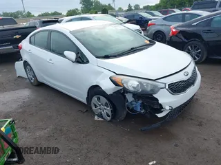 2016 Kia Forte LX z VIN KNAFK4A69G5501459, wystawiony jako IAAI lot #42359197 z przebiegiem Nie podano mil oraz . Historia ofert i sprzedaży dostępna na DreamBid. Obrazek 1.