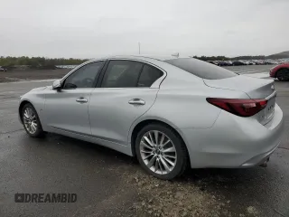 2019 Infiniti Q50 3.0t LUXE with VIN JN1EV7AR2KM558508, listed as a Copart auction lot 51621555 with 86,162 mi miles and Salvage Title. Bid and sale history available at carsss.com. Image 2.