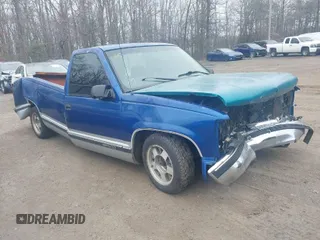 1997 GMC New Sierra 1500 SLE with VIN 1GTEC14W6VZ503469, listed as a IAAI auction lot 41798168 with 232,567 mi miles. Bid and sale history available at carsss.com. Image 1.