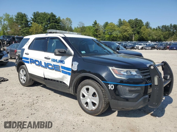 2016 Ford Police Interceptor Utility z VIN 1FM5K8AR3GGA86817, wystawiony jako Copart lot #56731755 z przebiegiem Nie podano mil oraz Szkoda całkowita • Salvage title. Historia ofert i sprzedaży dostępna na DreamBid. Obrazek 4.