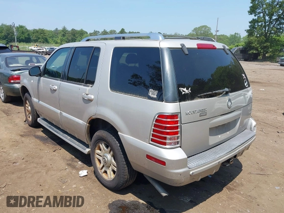 2004 Mercury Mountaineer with VIN 4M2DU86E34ZJ53426, listed as a IAAI auction lot 42410215 with 150,471 mi miles and . Bid and sale history available at DreamBid. Image 3.