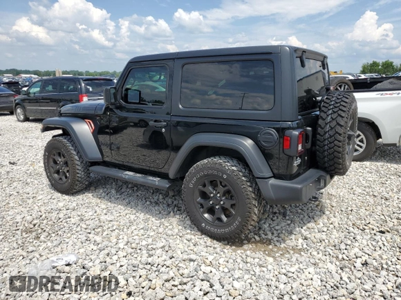2020 Jeep Wrangler Sport with VIN 1C4GJXAG6LW261344, listed as a Copart auction lot 61875494 with 45,113 mi miles and Salvage title. Bid and sale history available at DreamBid. Image 2.