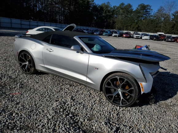 2017 Chevrolet Camaro 1SS with VIN 1G1FF3D72H0177140, listed as a Copart auction lot 45333195 with 80,021 mi miles and Salvage Title. Bid and sale history available at carsss.com. Image 4.