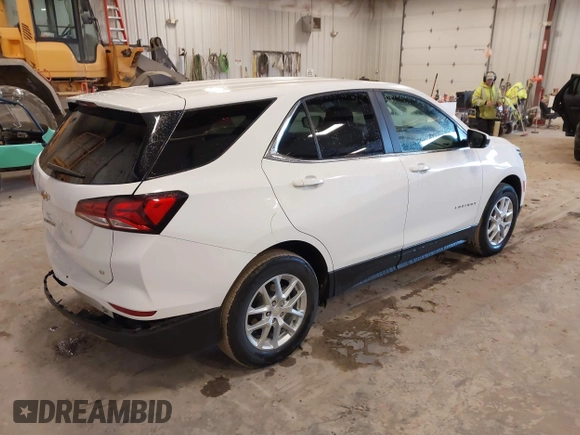2023 Chevrolet Equinox LT with VIN 3GNAXKEG4PS120170, listed as a IAAI auction lot 42010977 with 34,789 mi miles and . Bid and sale history available at carsss.com. Image 4.