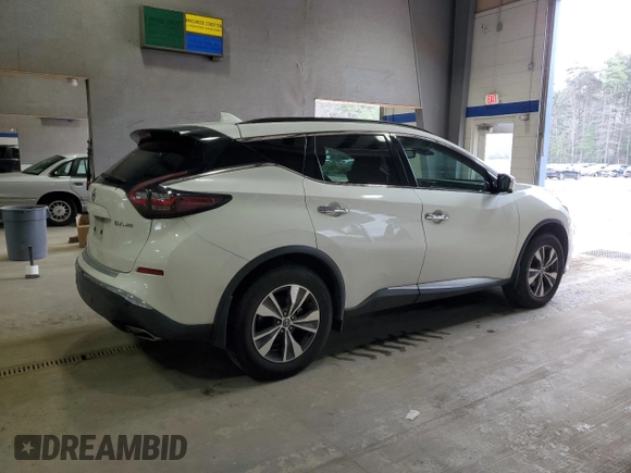 2020 Nissan Murano SV with VIN 5N1AZ2BS0LN118637, listed as a Copart auction lot 44741125 with 141,518 mi miles and Salvage Title. Bid and sale history available at DreamBid. Image 3.