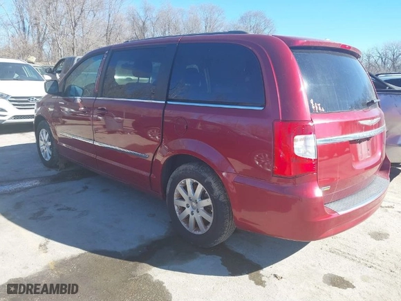 2015 Chrysler Town & Country Touring with VIN 2C4RC1BG9FR751398, listed as a IAAI auction lot 41646478 with 239,433 mi miles. Bid and sale history available at carsss.com. Image 3.