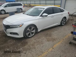 2019 Honda Accord Touring with VIN 1HGCV2F93KA017213, listed as a Copart auction lot 53246705 with 83,674 mi miles and Salvage title. Bid and sale history available at DreamBid. Image 1.