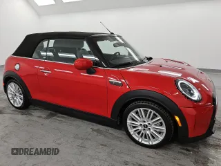 2024 MINI Convertible Cooper S with VIN WMW43DL09R3S04476, listed as a Copart auction lot 41887465 with 19,456 mi miles and Clean title. Bid and sale history available at DreamBid. Image 4.