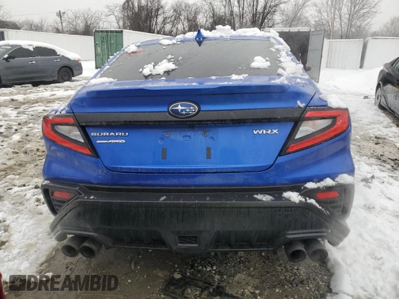 2024 Subaru WRX Premium с VIN JF1VBAH67R9800405, выставлен на аукционе Copart как лот 44717795 с пробегом 25 662 миль миль и Списание • Salvage title. История ставок и продаж доступна на DreamBid. Изображение 6.