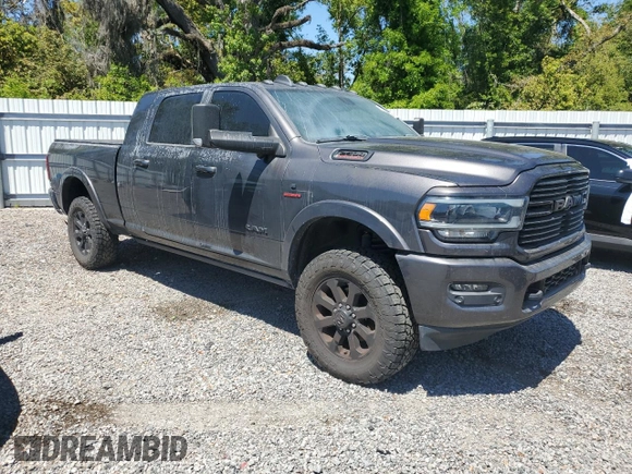 2020 Ram 2500 Laramie with VIN 3C6UR5NL5LG126255, listed as a Copart auction lot 50605855 with 0 mi miles and Non Repairable. Bid and sale history available at carsss.com. Image 4.
