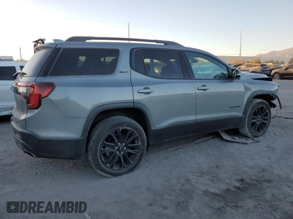 2023 GMC Acadia SLT with VIN 1GKKNULS3PZ164092, listed as a Copart auction lot 88752775 with 41,913 mi miles and Salvage Title. Bid and sale history available at DreamBid. Image 3.
