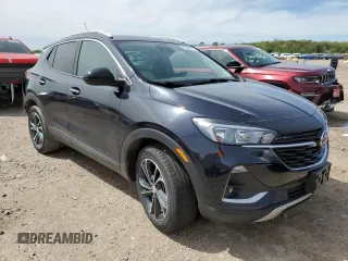 2021 Buick Encore GX Select with VIN KL4MMDS23MB132766, listed as a Copart auction lot 55040725 with 64,542 mi miles and Salvage title. Bid and sale history available at DreamBid. Image 4.