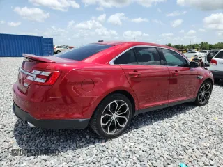 2015 Ford Taurus SHO with VIN 1FAHP2KTXFG130133, listed as a Copart auction lot 60019955 with 92,527 mi miles and Salvage title. Bid and sale history available at DreamBid. Image 3.