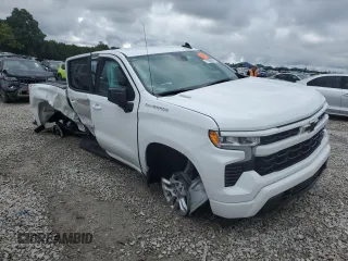 2024 Chevrolet Silverado 1500 RST with VIN 3GCPDEEK8RG356943, listed as a Copart auction lot 71829464 with 4,508 mi miles and Salvage Title. Bid and sale history available at carsss.com. Image 4.