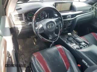 2021 Lexus LX 570 z VIN JTJDY7AX3M4334050, wystawiony jako Copart lot #44532325 z przebiegiem 90 103 mil mil oraz Szkoda całkowita • Salvage title. Historia ofert i sprzedaży dostępna na DreamBid. Obrazek 8.