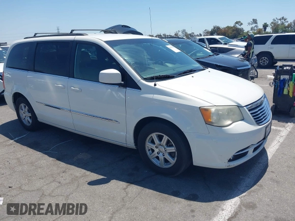 2012 Chrysler Town & Country Touring with VIN 2C4RC1BG5CR291815, listed as a IAAI auction lot 42147129 with 167,982 mi miles and . Bid and sale history available at DreamBid. Image 1.