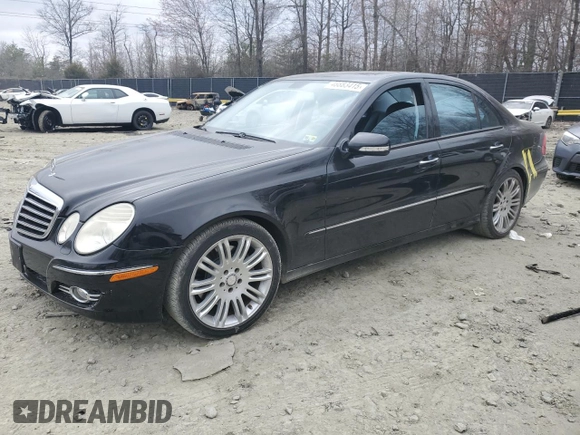 2008 Mercedes-Benz E-Class Luxury 3.5L with VIN WDBUF56XX8B353457, listed as a Copart auction lot 48883415 with 85,326 mi miles and Salvage Title. Bid and sale history available at carsss.com. Image 1.