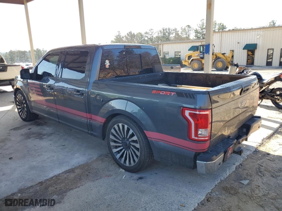 2015 Ford F-150 XL with VIN 1FTEW1CP3FKE97495, listed as a Copart auction lot 48501305 with 164,637 mi miles and Clean Title. Bid and sale history available at carsss.com. Image 2.