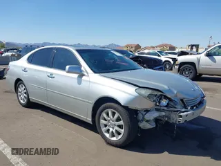 2003 Lexus ES 300 with VIN JTHBF30G330096294, listed as a IAAI auction lot 41760104 with 115,823 mi miles and . Bid and sale history available at DreamBid. Image 1.