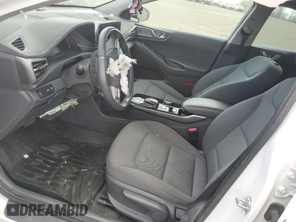 2020 Hyundai Ioniq SE with VIN KMHC75LJ2LU062745, listed as a Copart auction lot 57209315 with 130,347 mi miles and Salvage title. Bid and sale history available at DreamBid. Image 7.