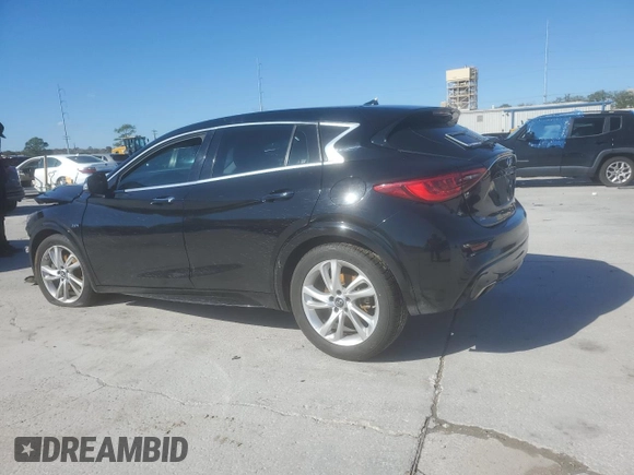 2017 Infiniti QX30 Premium with VIN SJKCH5CP9HA025624, listed as a Copart auction lot 86900434 with Not Provided miles and Salvage Title. Bid and sale history available at DreamBid. Image 2.