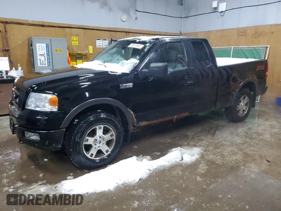 2005 Ford F-150 XLT with VIN 1FTPX14525NA72494, listed as a Copart auction lot 42921545 with 283,174 mi miles and Clean Title. Bid and sale history available at carsss.com. Image 1.