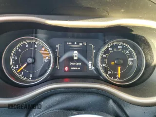 2016 Jeep Cherokee Altitude with VIN 1C4PJLCS4GW238385, listed as a Copart auction lot 48205115 with 118,908 mi miles and Salvage Title. Bid and sale history available at carsss.com. Image 9.