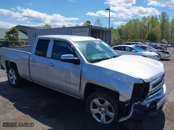 2015 Chevrolet Silverado 1500 LS with VIN 1GCRCPEH8FZ362121, listed as a IAAI auction lot 42046372 with 62,004 mi miles. Bid and sale history available at carsss.com. Image 1.