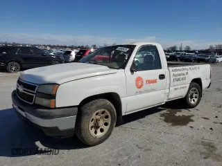 2006 Chevrolet Silverado 1500 Work Truck with VIN 3GCEC14VX6G156964, listed as a Copart auction lot 49955635 with 141,840 mi miles and Salvage Title. Bid and sale history available at DreamBid. Image 1.