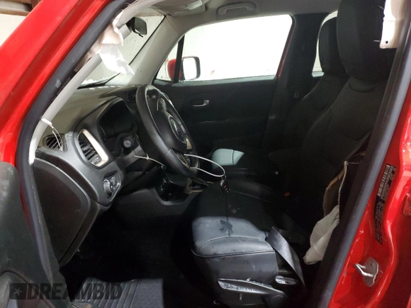 2016 Jeep Renegade Latitude with VIN ZACCJBBT7GPC57884, listed as a Copart auction lot 45362775 with 115,002 mi miles and Salvage Title. Bid and sale history available at carsss.com. Image 7.