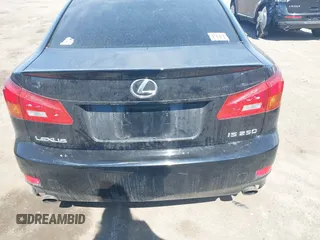 2007 Lexus IS 250 with VIN JTHBK262475047499, listed as a IAAI auction lot 41870608 with 66,114 mi miles. Bid and sale history available at carsss.com. Image 16.