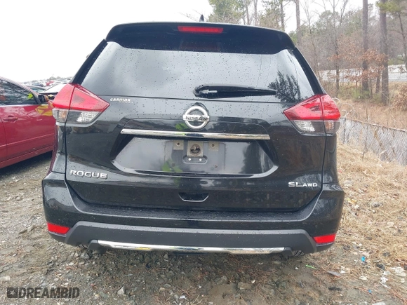 2017 Nissan Rogue SL with VIN JN8AT2MV6HW270313, listed as a IAAI auction lot 41606874 with 150,000 mi miles. Bid and sale history available at carsss.com. Image 16.