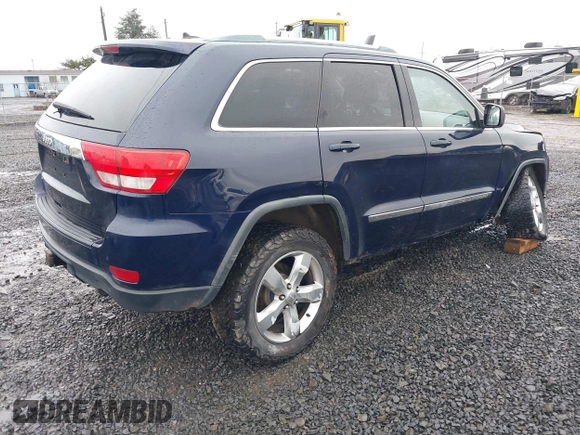 2012 Jeep Grand Cherokee Laredo with VIN 1C4RJFAG9CC220145, listed as a IAAI auction lot 41798457 with 130,603 mi miles. Bid and sale history available at carsss.com. Image 4.