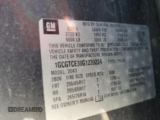 2016 Chevrolet Colorado 4WD LT z VIN 1GCGTCE30G1239224, wystawiony jako Copart lot #53948455 z przebiegiem 174 709 mil mil oraz Czysty tytuł • Clean title. Historia ofert i sprzedaży dostępna na DreamBid. Obrazek 12.
