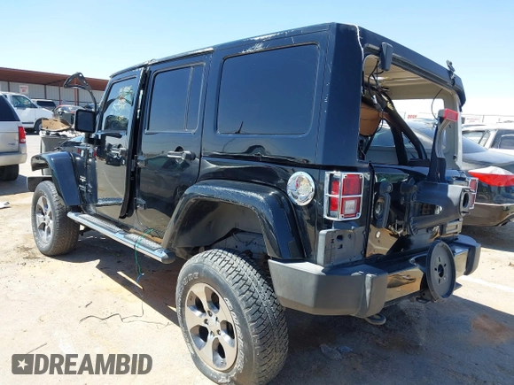 2016 Jeep Wrangler Unlimited 75th Anniversary with VIN 1C4BJWEGXGL270750, listed as a IAAI auction lot 42098170 with 87,316 mi miles and . Bid and sale history available at DreamBid. Image 3.