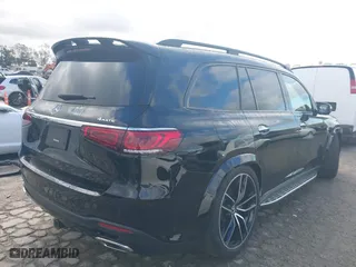 2020 Mercedes-Benz GLS with VIN 4JGFF8GE1LA244212, listed as a IAAI auction lot 41735130 with 30,253 mi miles. Bid and sale history available at carsss.com. Image 4.