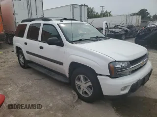 2005 Chevrolet TrailBlazer LS with VIN 1GNET16S556113398, listed as a Copart auction lot 71268844 with Not Provided miles and Salvage Title. Bid and sale history available at DreamBid. Image 4.