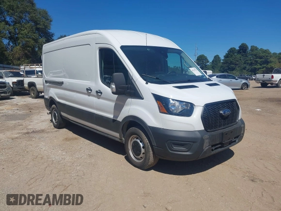 2022 Ford Transit Cargo with VIN 1FTBR1C84NKA76483, listed as a IAAI auction lot 40365786 with 28,854 mi miles and . Bid and sale history available at DreamBid. Image 1.