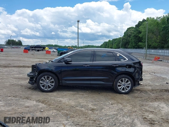 2020 Ford Edge Titanium z VIN 2FMPK4K90LBA55977, wystawiony jako IAAI lot #42257174 z przebiegiem 121 079 mil mil oraz . Historia ofert i sprzedaży dostępna na DreamBid. Obrazek 15.