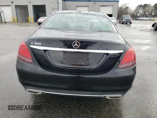 2020 Mercedes-Benz C with VIN WDDWF8DB2LR527871, listed as a Copart auction lot 47757005 with 71,253 mi miles and Salvage Title. Bid and sale history available at carsss.com. Image 6.