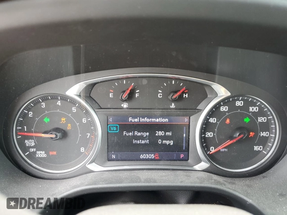 2021 GMC Acadia SLT with VIN 1GKKNMLS2MZ221040, listed as a Copart auction lot 53948075 with 60,305 mi miles and Salvage Title. Bid and sale history available at DreamBid. Image 9.