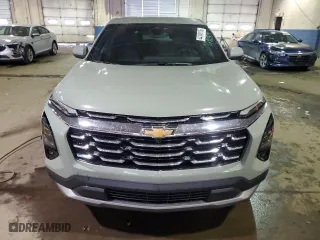 2025 Chevrolet Equinox FWD LT with VIN 3GNAXHEG1SL151625, listed as a Copart auction lot 44146115 with 519 mi miles and Salvage Title. Bid and sale history available at carsss.com. Image 5.