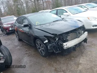 2016 Nissan Maxima Platinum with VIN 1N4AA6AP4GC414574, listed as a IAAI auction lot 41353383 with 153,387 mi miles and . Bid and sale history available at DreamBid. Image 1.