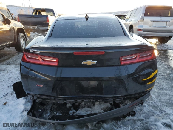 2018 Chevrolet Camaro 1LT with VIN 1G1FB1RX7J0143807, listed as a Copart auction lot 42025015 with 50,779 mi miles and Salvage Title. Bid and sale history available at carsss.com. Image 6.