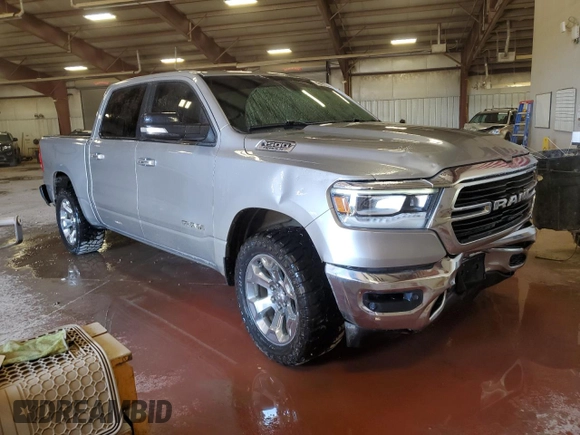 2019 Ram 1500 Big Horn/Lone Star with VIN 1C6SRFFT1KN603121, listed as a Copart auction lot 48425135 with 127,686 mi miles and Clean Title. Bid and sale history available at carsss.com. Image 4.