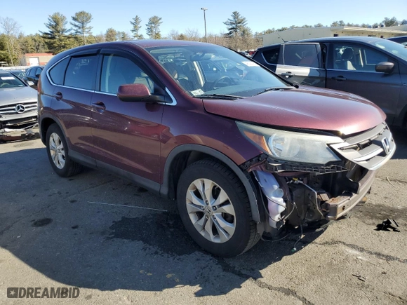 2013 Honda CR-V EX with VIN 5J6RM4H50DL043321, listed as a Copart auction lot 48206185 with 228,296 mi miles and Salvage Title. Bid and sale history available at carsss.com. Image 4.