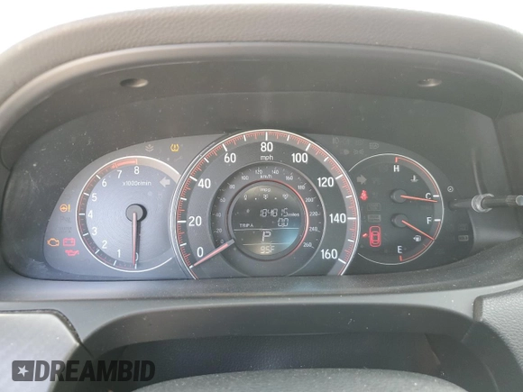 2016 Honda Accord Sport with VIN 1HGCR2F54GA163743, listed as a Copart auction lot 62737345 with 184,815 mi miles and Clean title. Bid and sale history available at DreamBid. Image 9.