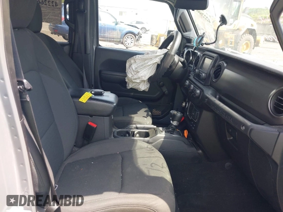 2021 Jeep Wrangler Unlimited Willys с VIN 1C4HJXDNXMW815548, выставлен на аукционе IAAI как лот 42226665 с пробегом 55 457 миль миль и . История ставок и продаж доступна на DreamBid. Изображение 5.