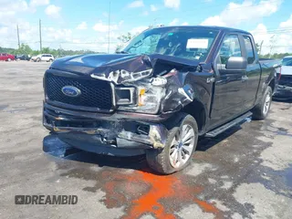 2018 Ford F-150 XL with VIN 1FTEX1EP4JFE00607, listed as a IAAI auction lot 42258768 with 89,273 mi miles and . Bid and sale history available at DreamBid. Image 17.